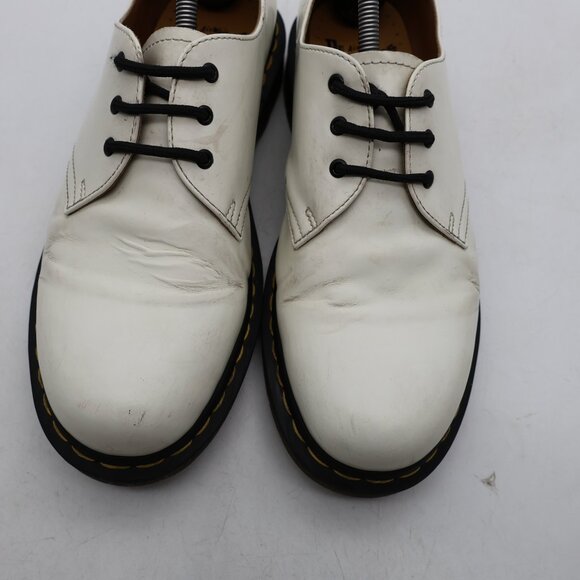 Doc Dr. Martens 1461 Women’s US 10 Men’s US 9 Smooth Leather Oxford Shoes White main image 5